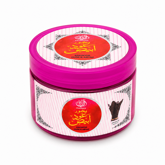 Oude-e-Abyaz Bakhoor | Premium White Oud Arabic Incense | Long-Lasting Home Fragrance | The Perfume Lab