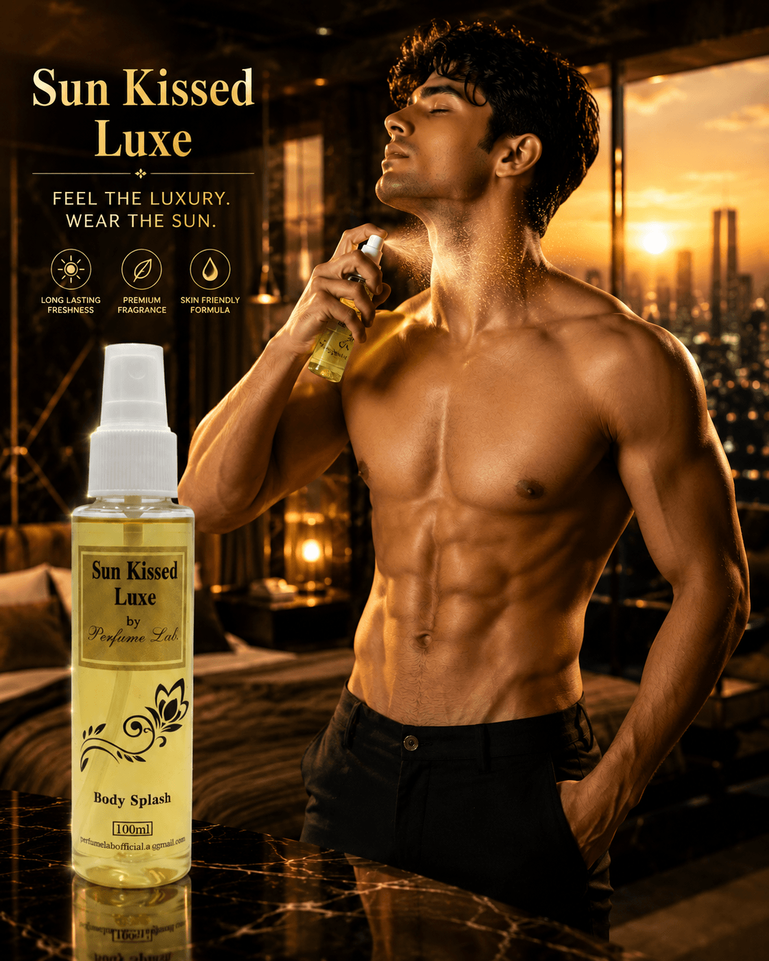 Sun Kissed Luxe Body Splash – by Perfume Lab
