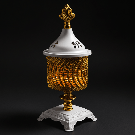 Coal Bakhoor Dan | Premium Charcoal Incense Burner for Oud & Bakhoor