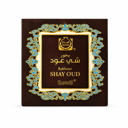 Shay Oud Bakhoor | Premium Arabic Oud Incense with Long-Lasting Fragrance | The Perfume Lab