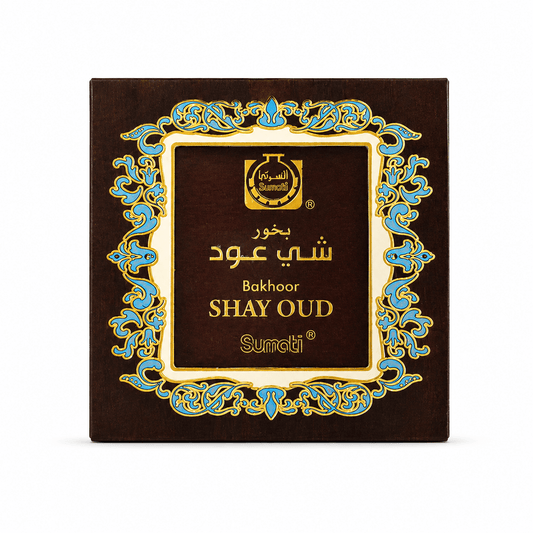 Shay Oud Bakhoor | Premium Arabic Oud Incense with Long-Lasting Fragrance | The Perfume Lab