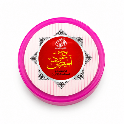 Oude-e-Abyaz Bakhoor | Premium White Oud Arabic Incense | Long-Lasting Home Fragrance | The Perfume Lab