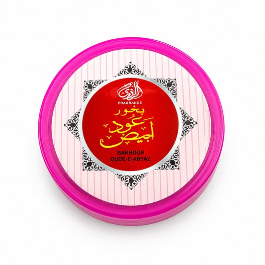 Oude-e-Abyaz Bakhoor | Premium White Oud Arabic Incense | Long-Lasting Home Fragrance | The Perfume Lab