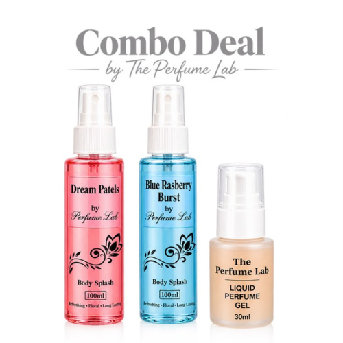 2× 100ml Body Mist + 30ml Deodorant Gel Combo Deal | Perfume Lab
