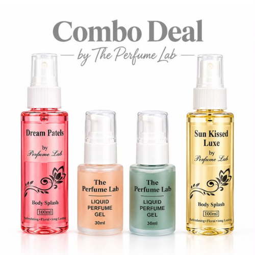 2× 100ml Body Mist + 2× 30ml Deodorant Gel Combo Deal | Perfume Lab