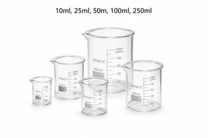 Perfume Glass Beaker | Precision Laboratory Measuring Beaker
