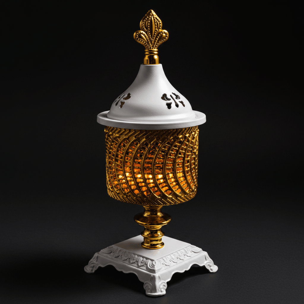 Coal Bakhoor Dan | Premium Charcoal Incense Burner for Oud & Bakhoor